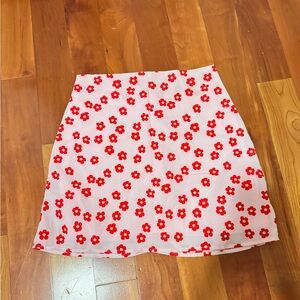 Floral XS Shein skirt
